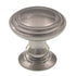 Top Knobs Chareau 1 1/8" Reeded Cabinet Knob Brushed Satin Nickel TK320BSN