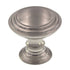 Top Knobs Chareau 1 1/2" Reeded Cabinet Knob Brushed Satin Nickel TK321BSN