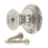 Top Knobs Chareau 1 1/2" Reeded Cabinet Knob Brushed Satin Nickel TK321BSN