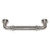 Top Knobs Chareau Reeded Pull 3 3/4" (96mm) CTC Brushed Satin Nickel TK322BSN
