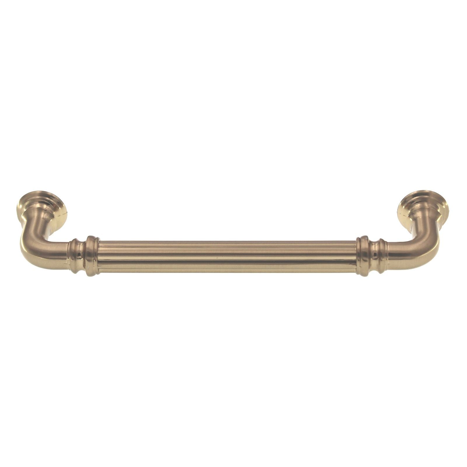 Top Knobs Chareau Reeded Cabinet Pull 5" CTC Honey Bronze TK323HB