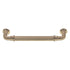 Top Knobs Chareau Reeded Cabinet Pull 5" CTC Honey Bronze TK323HB