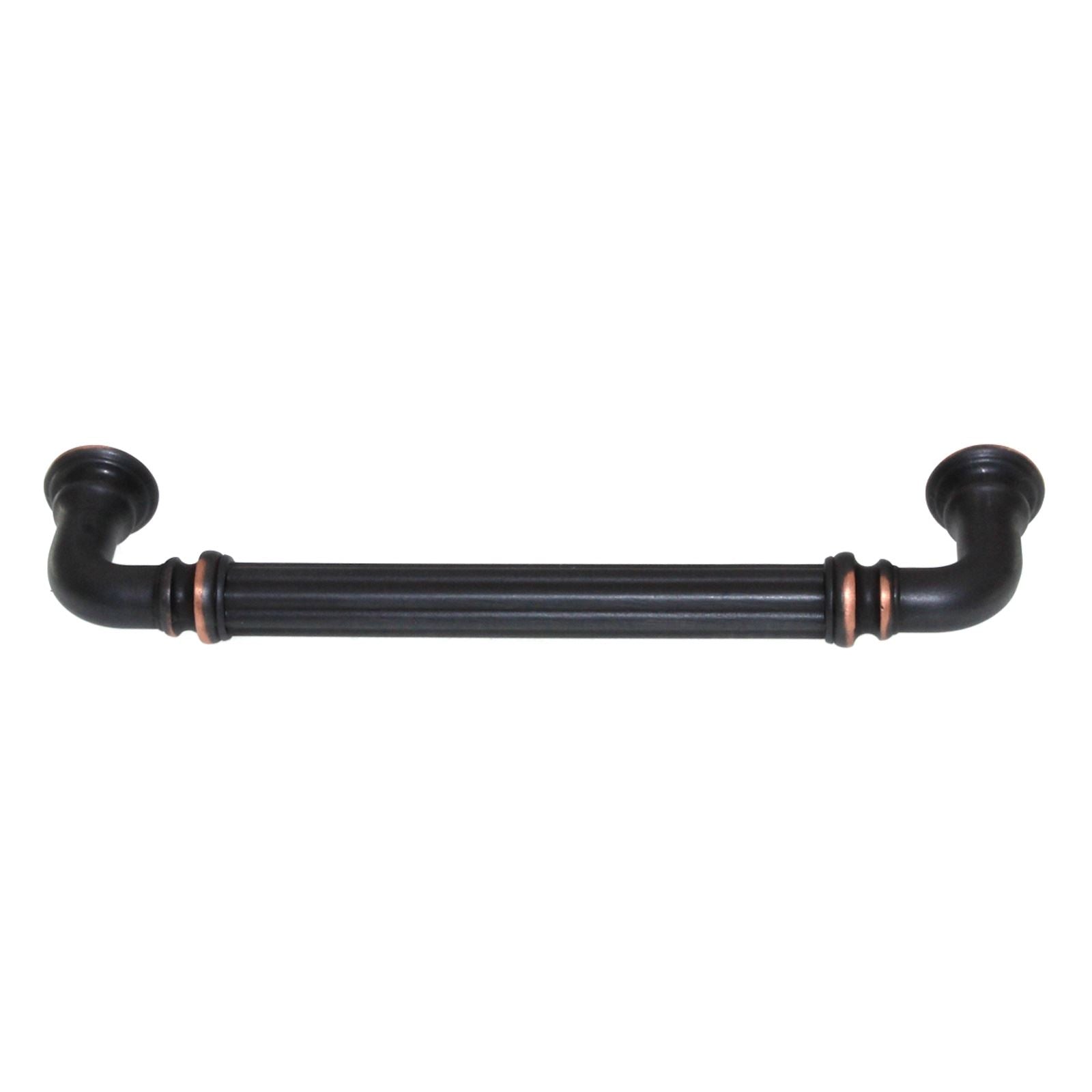 Top Knobs Chareau Reeded Cabinet Pull 5" CTC Umbrio TK323UM