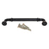 Top Knobs Chareau Reeded Cabinet Pull 5" CTC Umbrio TK323UM