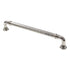 Top Knobs Chareau Reeded Cabinet Pull 7" CTC Polished Nickel TK324PN