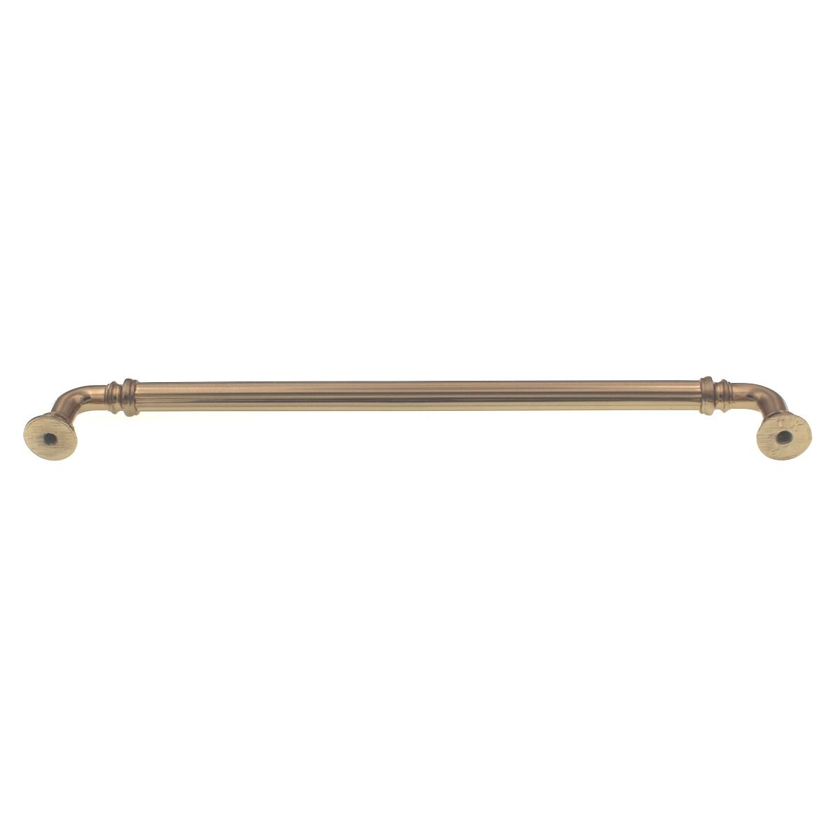 Top Knobs Chareau Reeded Cabinet Pull 9" CTC Honey Bronze TK325HB