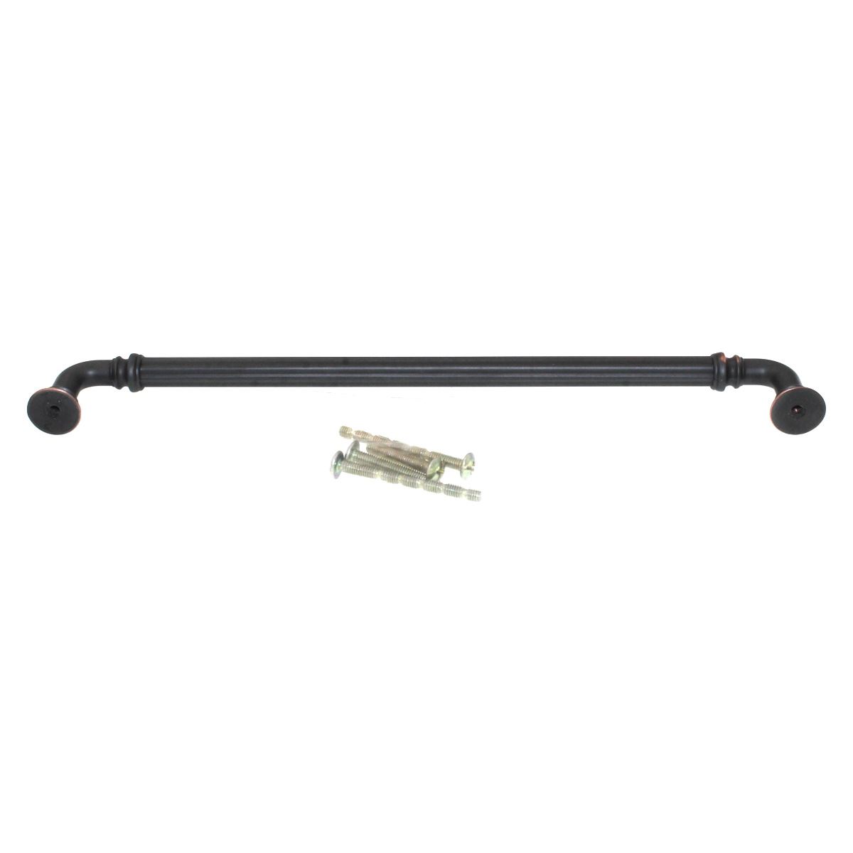 Top Knobs Chareau Reeded Cabinet Pull 9" CTC Umbrio TK325UM
