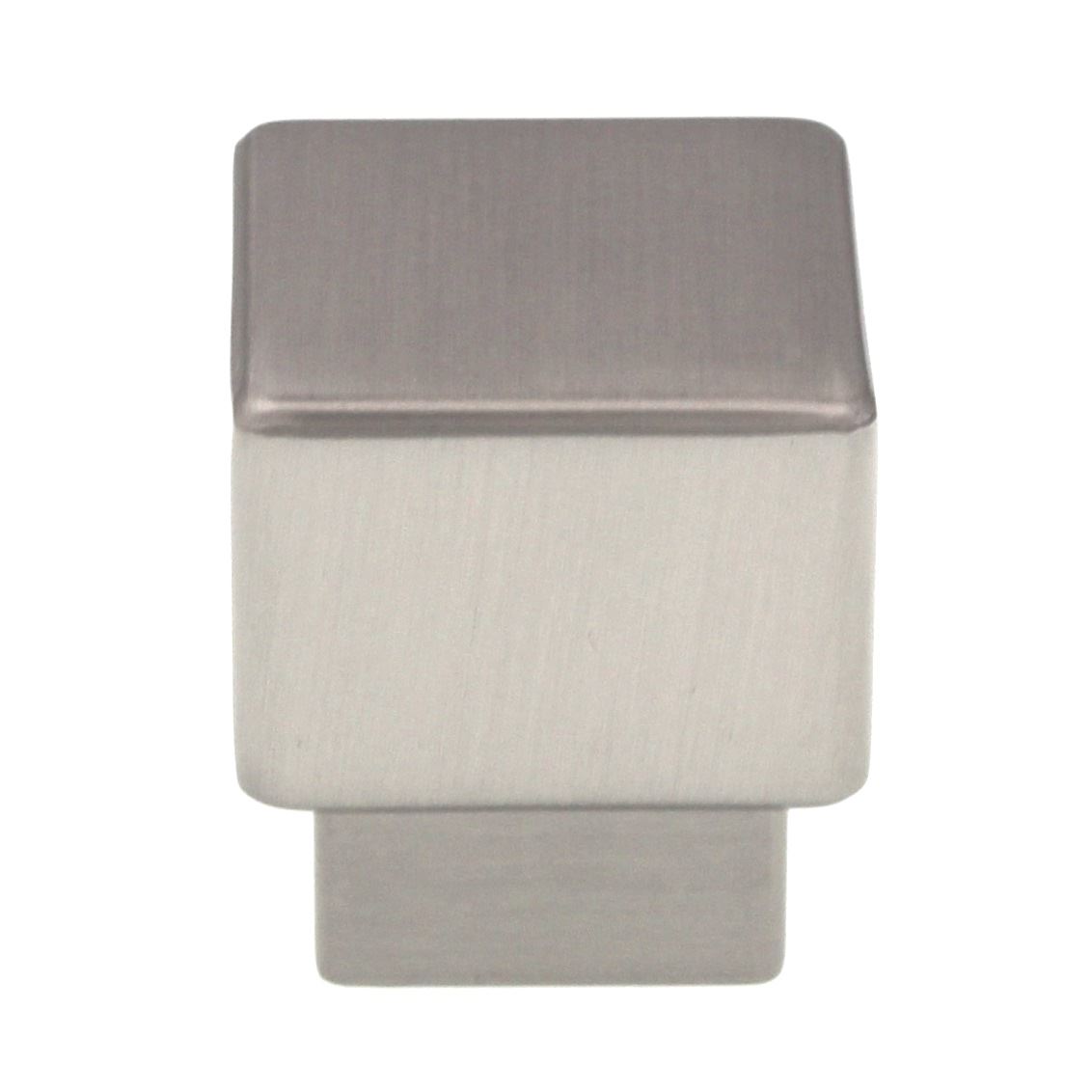 Top Knobs Sanctuary 1" Medium Square Tapered Knob Brushed Satin Nickel TK32BSN