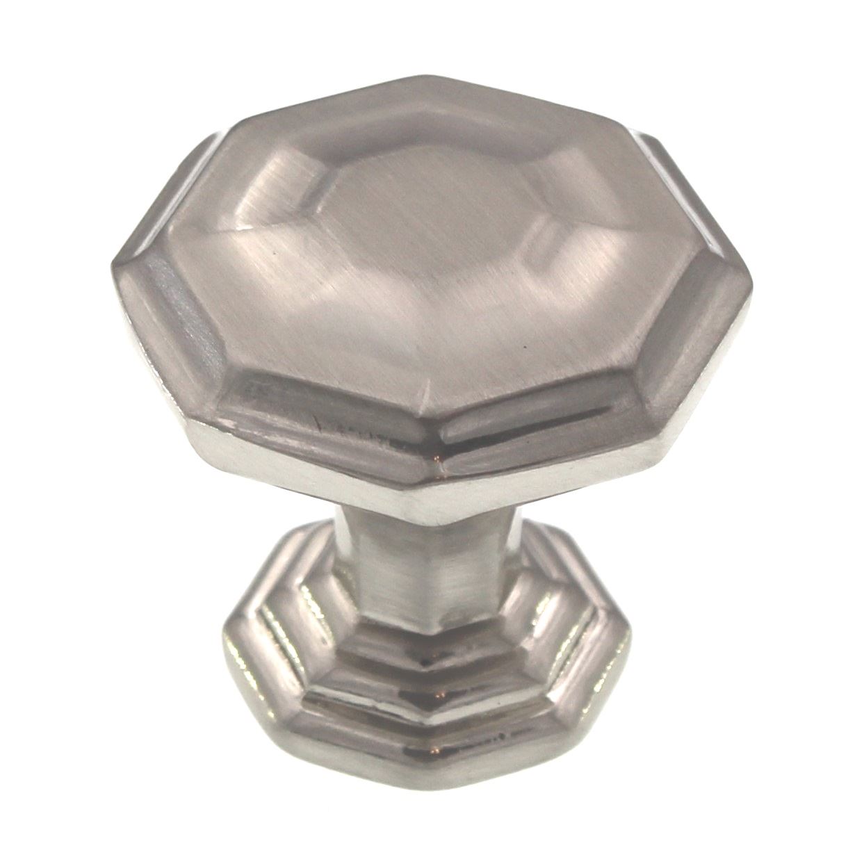 Top Knobs Chareau Chalet 1 1/8" Cabinet Knob Brushed Satin Nickel TK340BSN