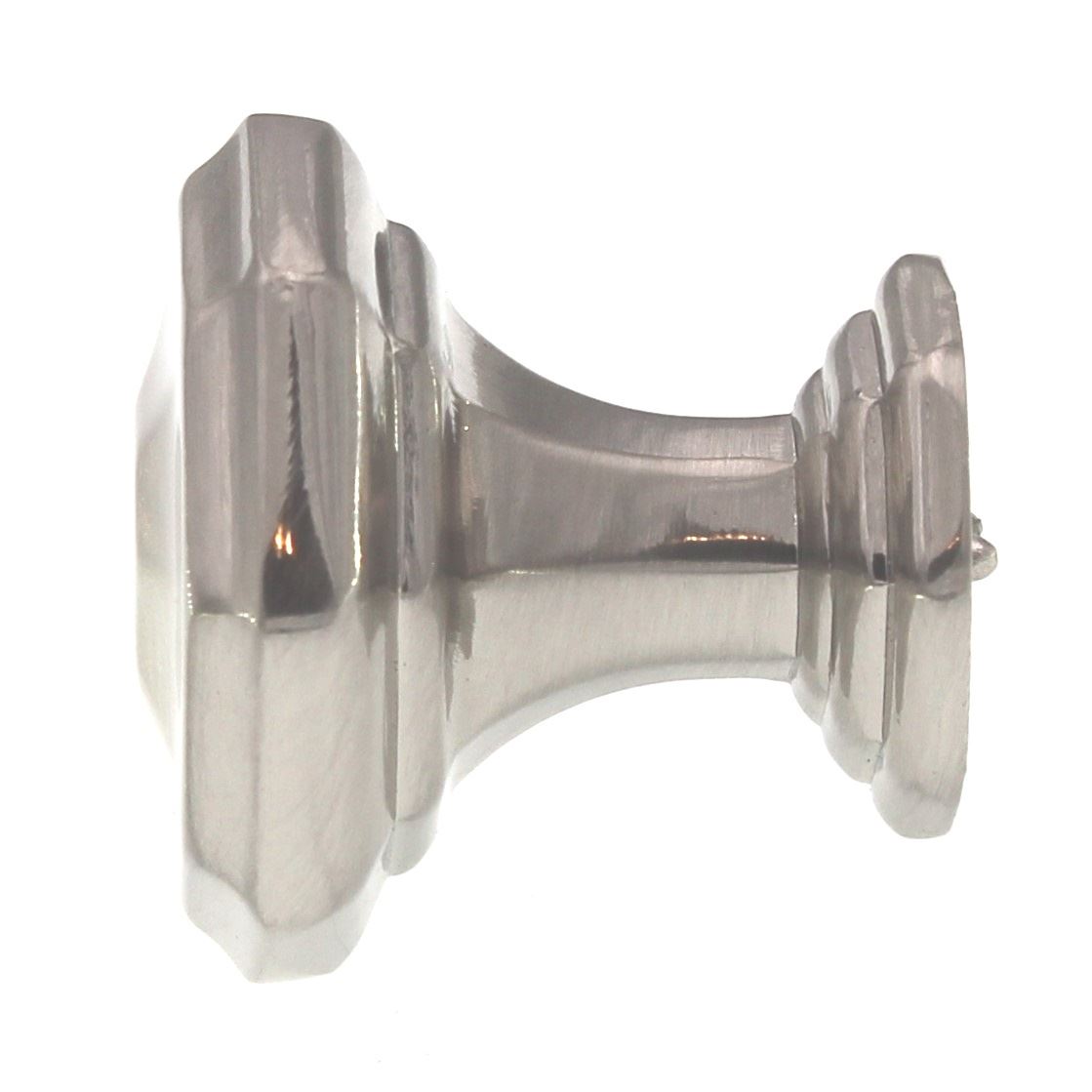 Top Knobs Chareau Chalet 1 1/8" Cabinet Knob Brushed Satin Nickel TK340BSN