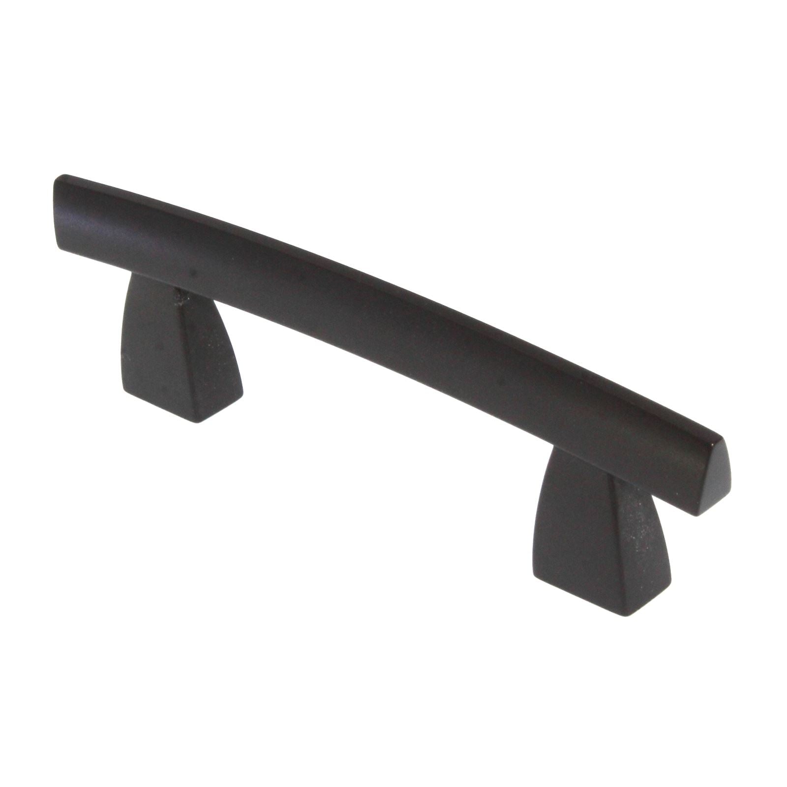 Top Knobs Santuary Cabinet Square Pull Arched 3" CTC Oil-Rubbed Bronze TK3ORB