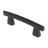 Top Knobs Santuary Cabinet Square Pull Arched 3" CTC Oil-Rubbed Bronze TK3ORB
