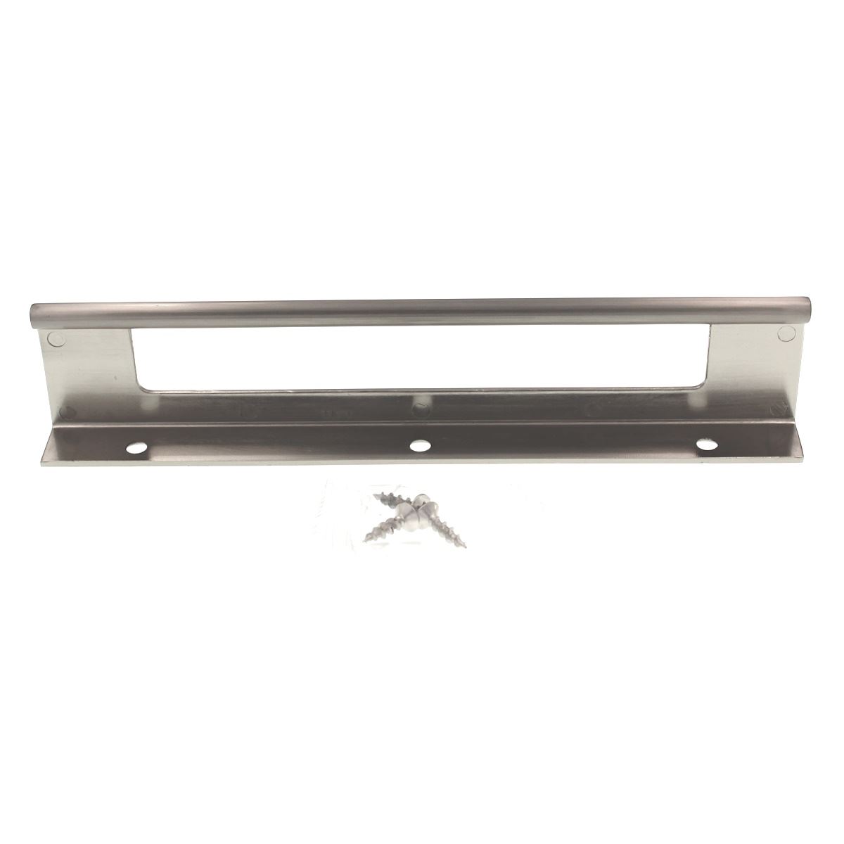 Top Knobs Mercer Europa Cut Out Tab Pull 6" CTC Brushed Satin Nickel TK522BSN