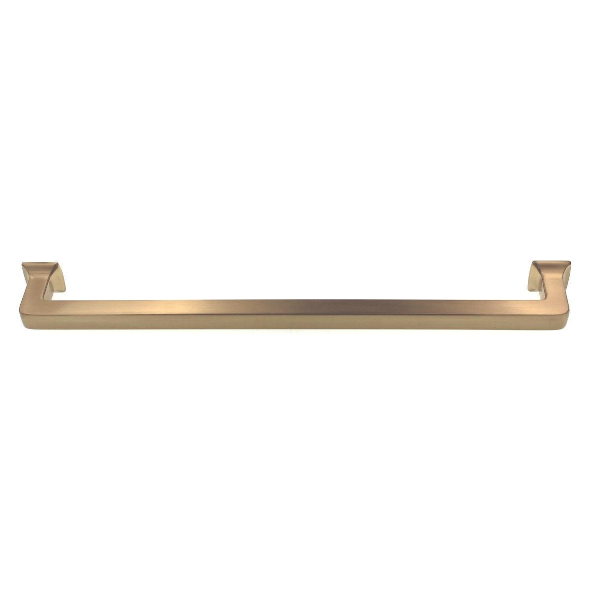 Top Knobs Transcend Ascendra Square Cabinet Pull 9" CTC Honey Bronze TK706HB