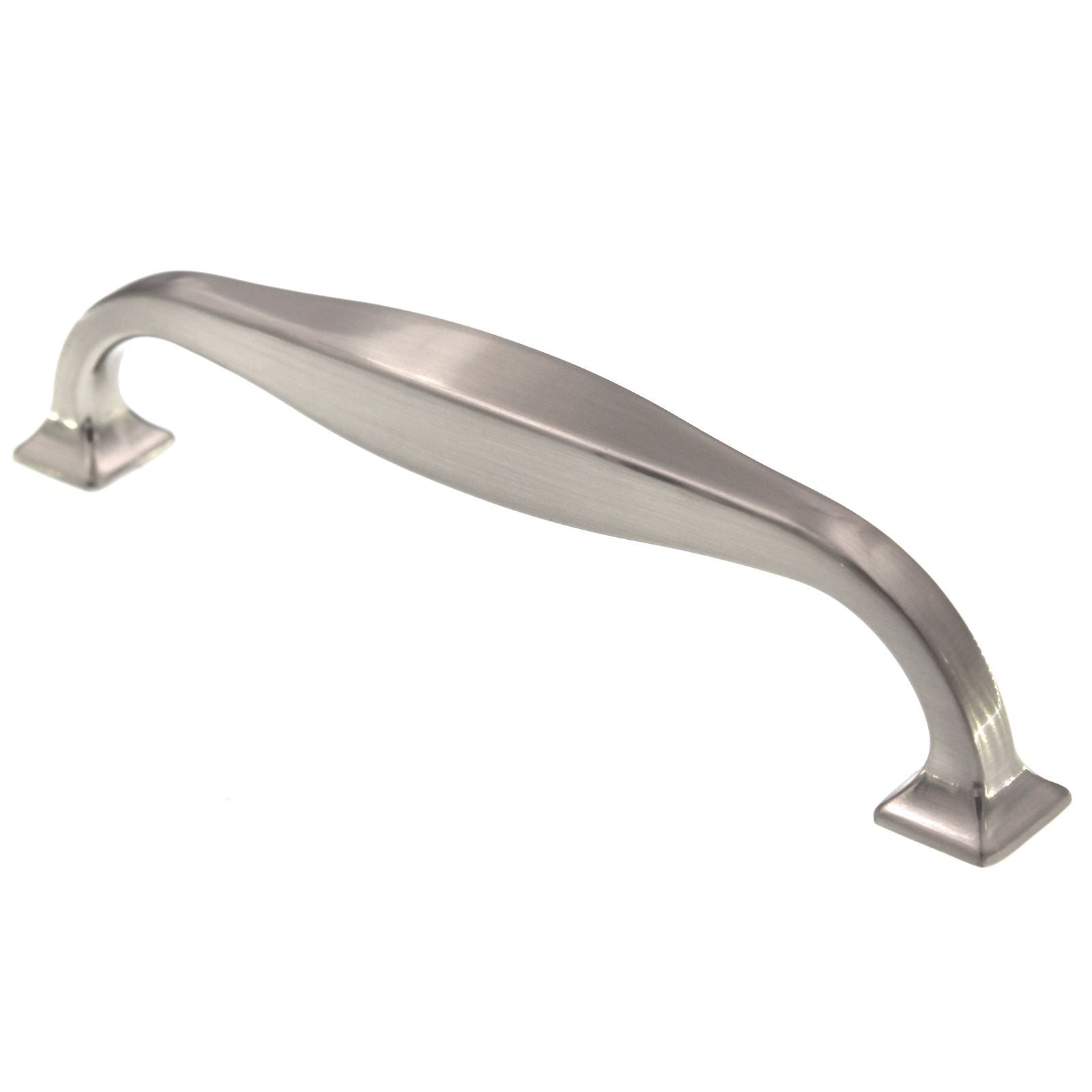 Top Knobs Transcend Contour Pull 5 1/16" (128mm) CTC Satin Nickel TK723BSN