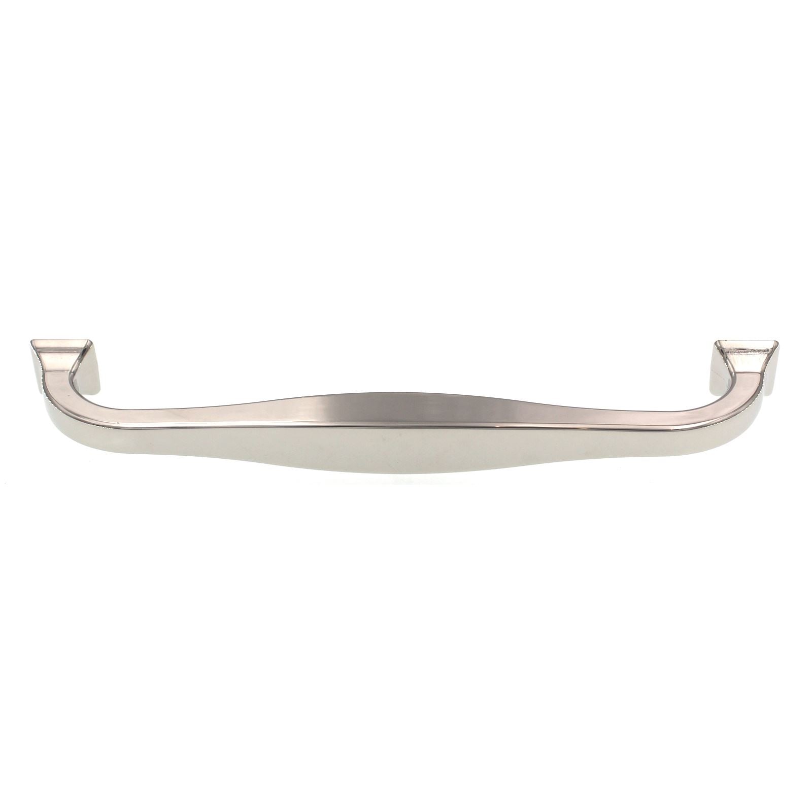 Top Knobs Transcend Contour Pull 6 5/16" (160mm) CTC Polished Nickel TK724PN