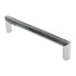 Top Knobs Serene Lydia Square Pull 5 1/16" (128mm) CTC Polished Nickel TK794PN