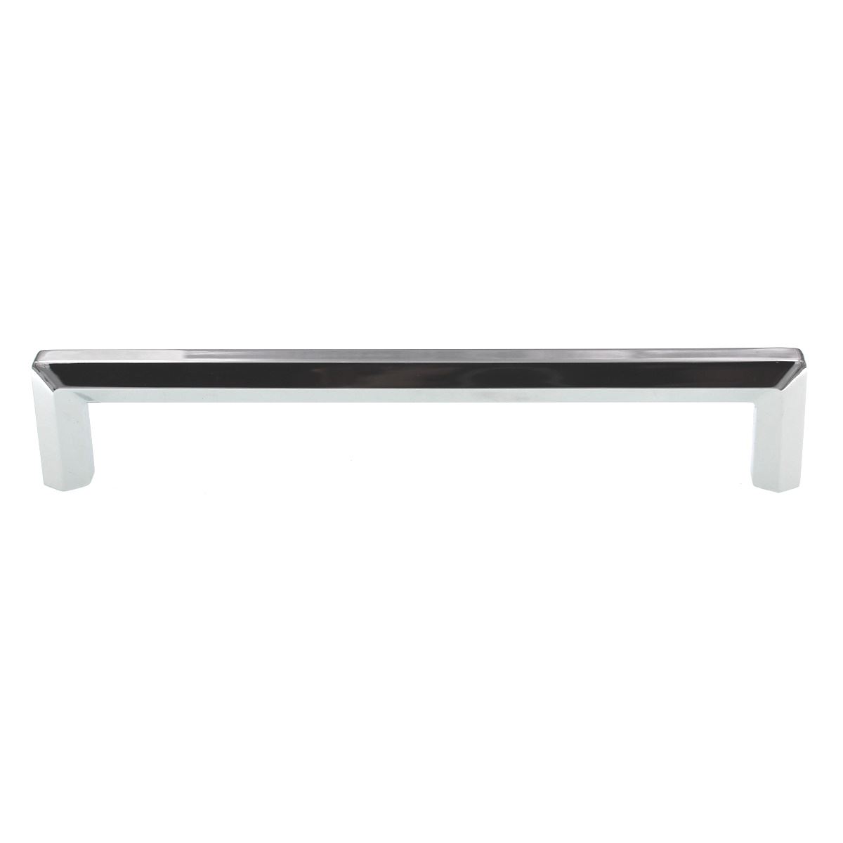 Top Knobs Serene Lydia Square Pull 6 5/16" (160mm) CTC Polished Nickel TK795PN