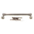 Top Knobs Serene Kara Bar Pull 5 1/16" (128mm) CTC Polished Nickel TK803PN