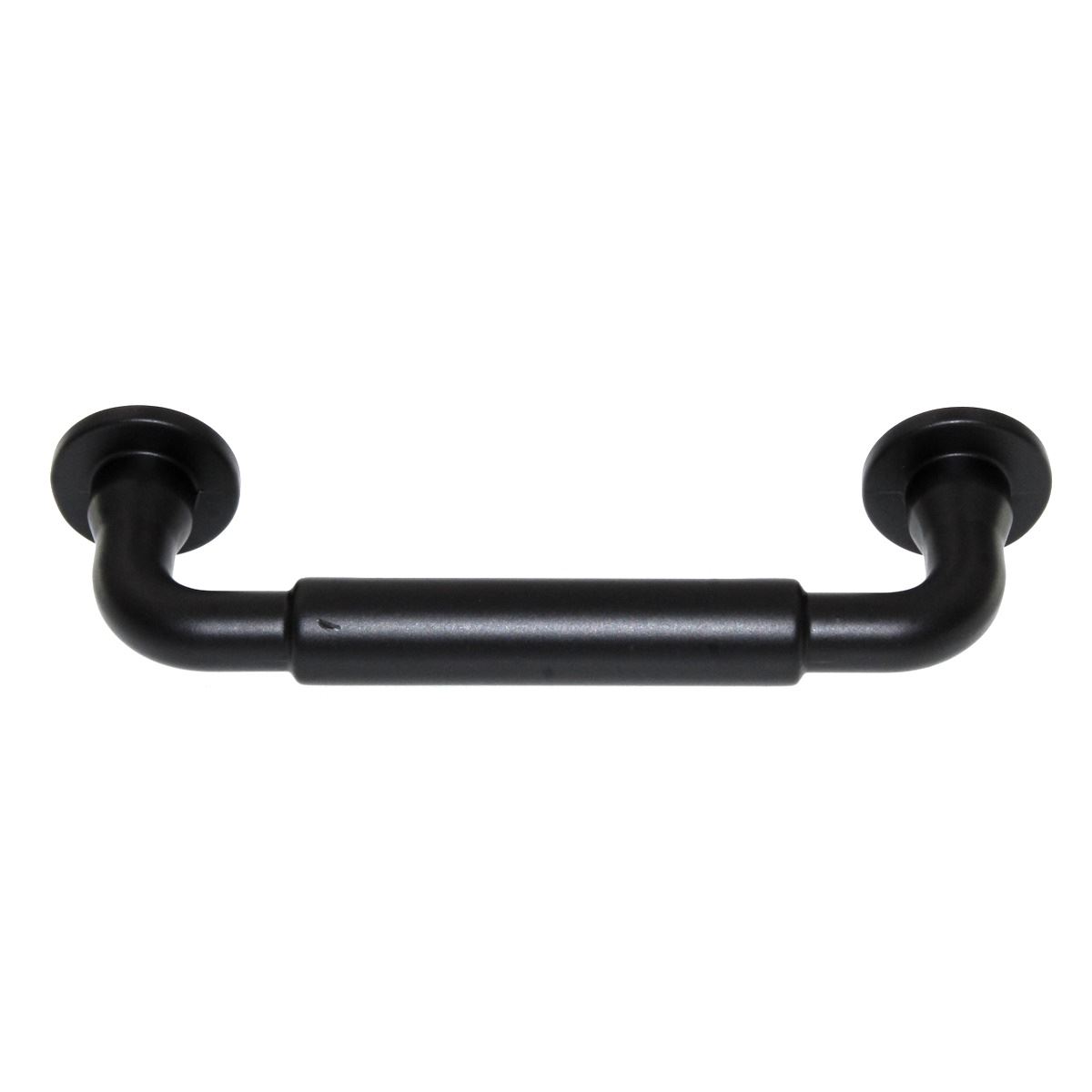Top Knobs Serene Lily Cabinet Post Pull 3 3/4" (96mm) CTC Flat Black TK822BLK