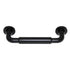 Top Knobs Serene Lily Cabinet Post Pull 3 3/4" (96mm) CTC Flat Black TK822BLK
