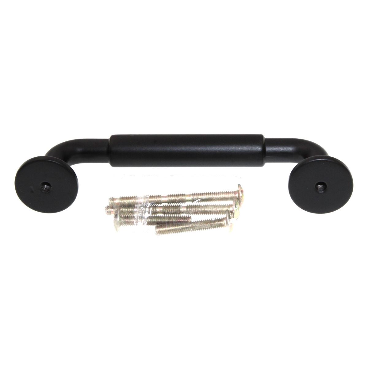 Top Knobs Serene Lily Cabinet Post Pull 3 3/4" (96mm) CTC Flat Black TK822BLK