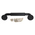 Top Knobs Serene Lily Cabinet Post Pull 3 3/4" (96mm) CTC Flat Black TK822BLK