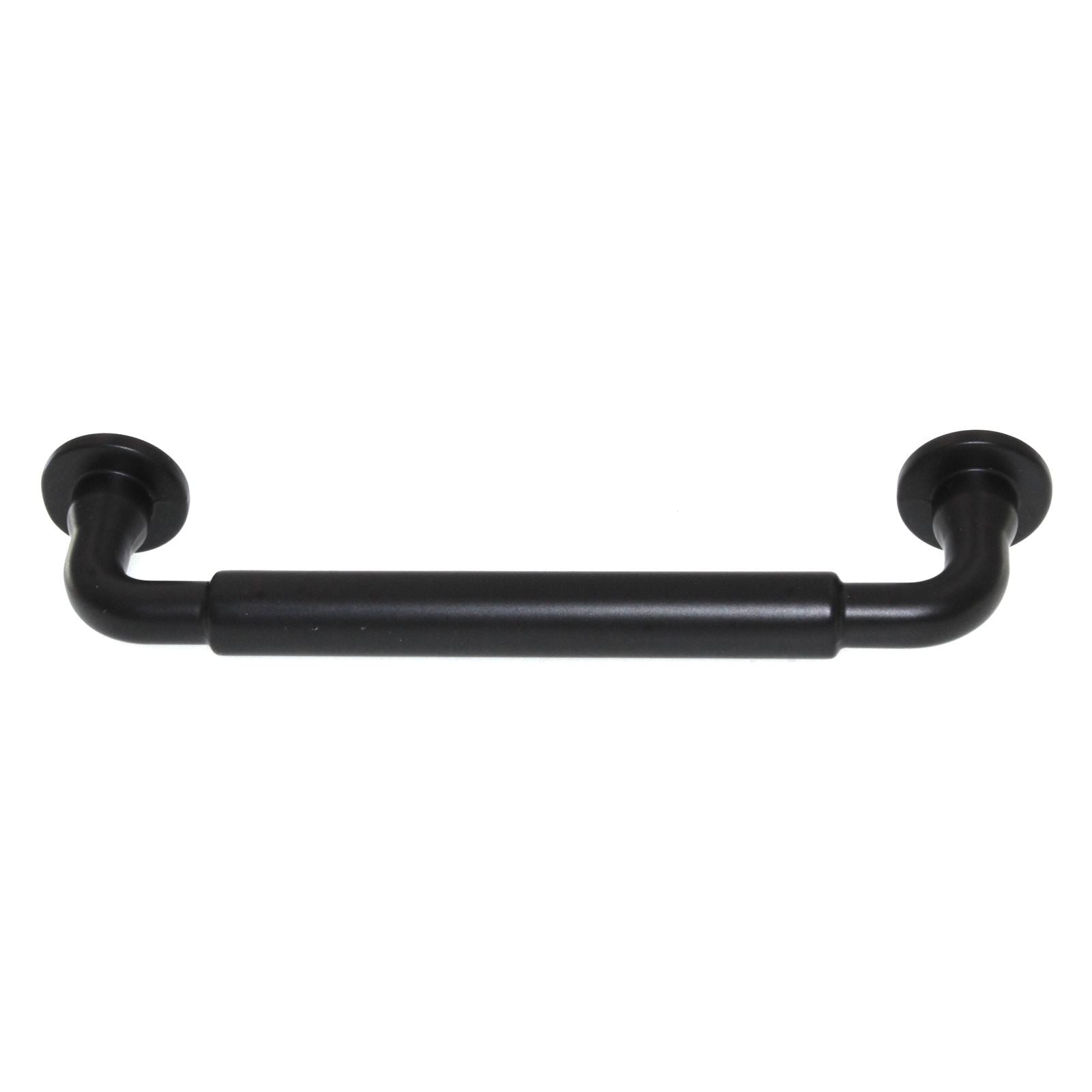 Top Knobs Serene Lily Cabinet Arch Pull 5 1/16" (128mm) CTC Flat Black TK823BLK