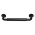 Top Knobs Serene Lily Cabinet Arch Pull 5 1/16" (128mm) CTC Flat Black TK823BLK