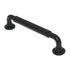 Top Knobs Serene Lily Cabinet Arch Pull 5 1/16" (128mm) CTC Flat Black TK823BLK