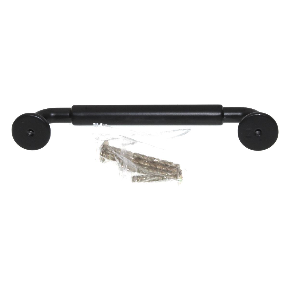 Top Knobs Serene Lily Cabinet Arch Pull 5 1/16" (128mm) CTC Flat Black TK823BLK