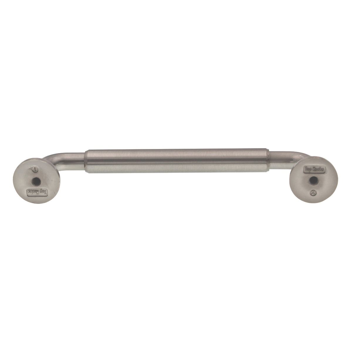 Top Knobs Serene Lily Pull 5 1/16" (128mm) CTC Brushed Satin Nickel TK823BSN