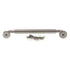 Top Knobs Serene Lily Pull 6 5/16" (160mm) CTC Brushed Satin Nickel TK824BSN