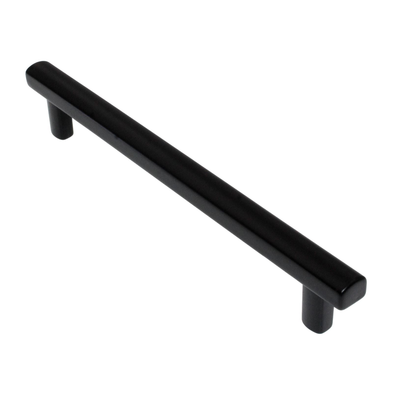 Top Knobs Lynwood Hillmont Cabinet Pull 6 5/16" (160mm) CTC Flat Black TK906BLK