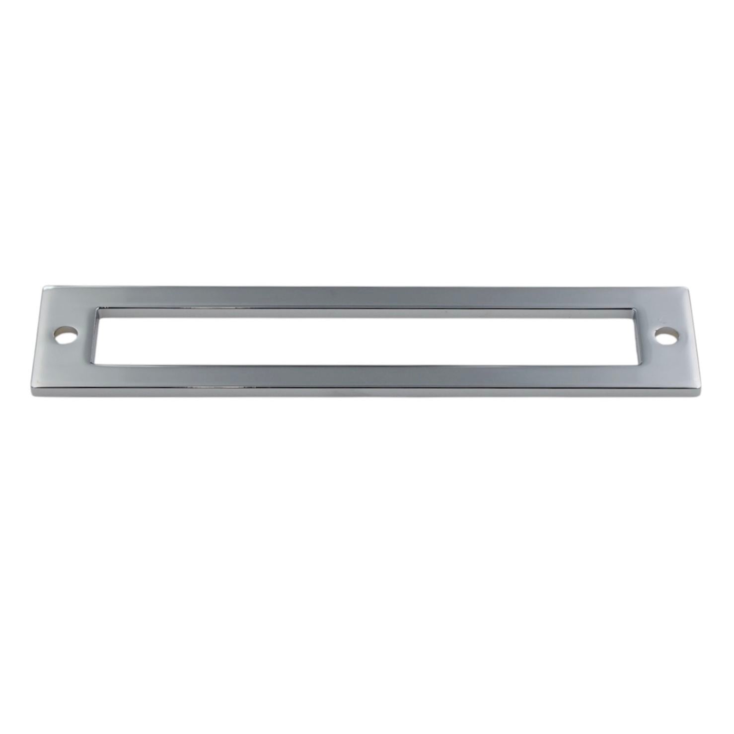 Top Knobs Lynwood Hollin Backplate for 5 1/16" CTC Pull Polished Chrome TK925PC