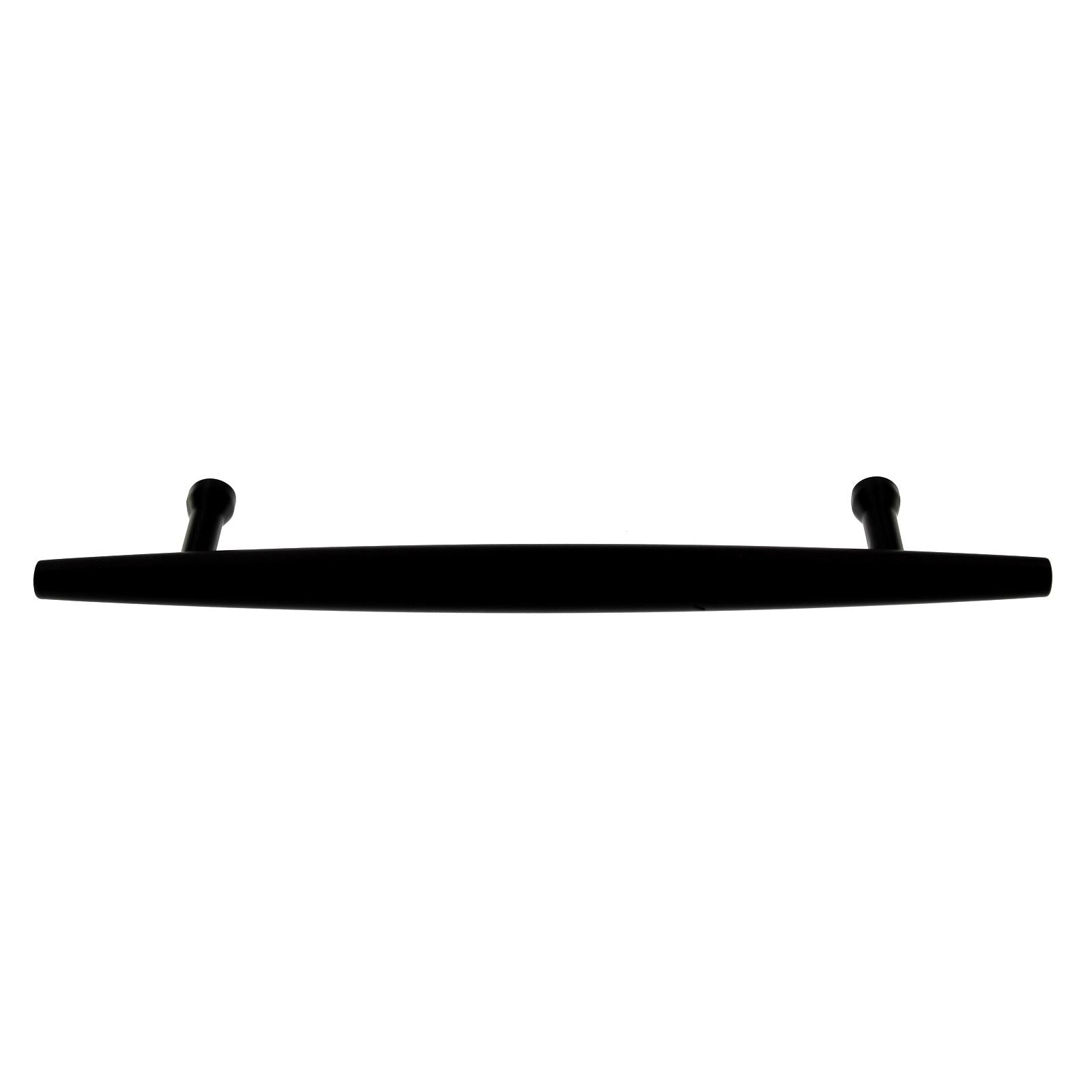 Top Knobs Lynwood Allendale Cabinet Pull 5 1/16" (128mm) CTC Flat Black TK964BLK