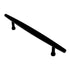 Top Knobs Lynwood Allendale Cabinet Pull 5 1/16" (128mm) CTC Flat Black TK964BLK