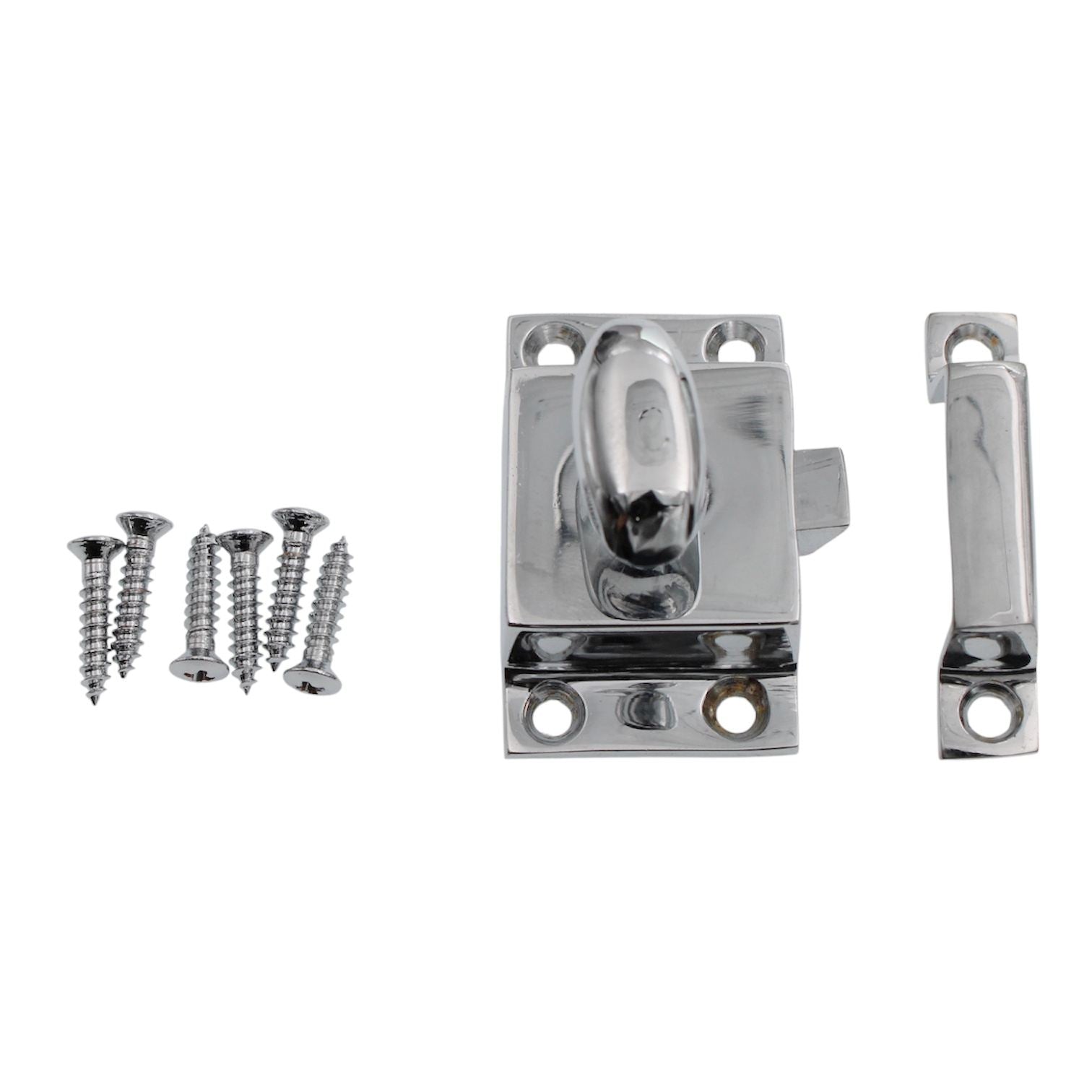 Top Knobs 2 Inch Cabinet Latch Turn Knob Polished Chrome TKM1780
