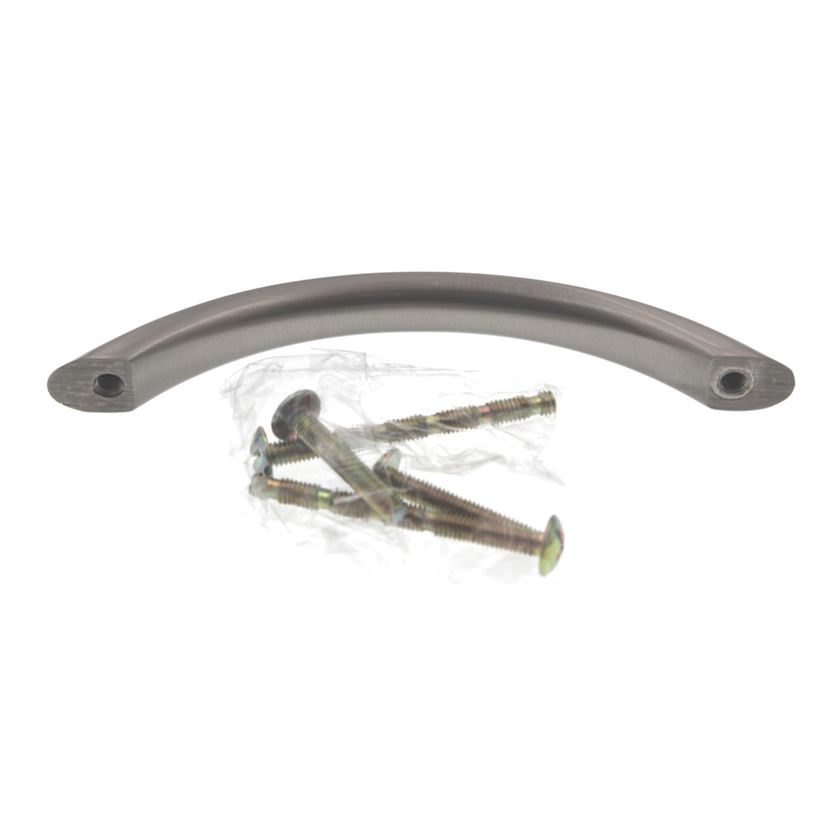 Top Knobs Nouveau Arch Pull 3 3/4" Ctr Brushed Satin Nickel M384