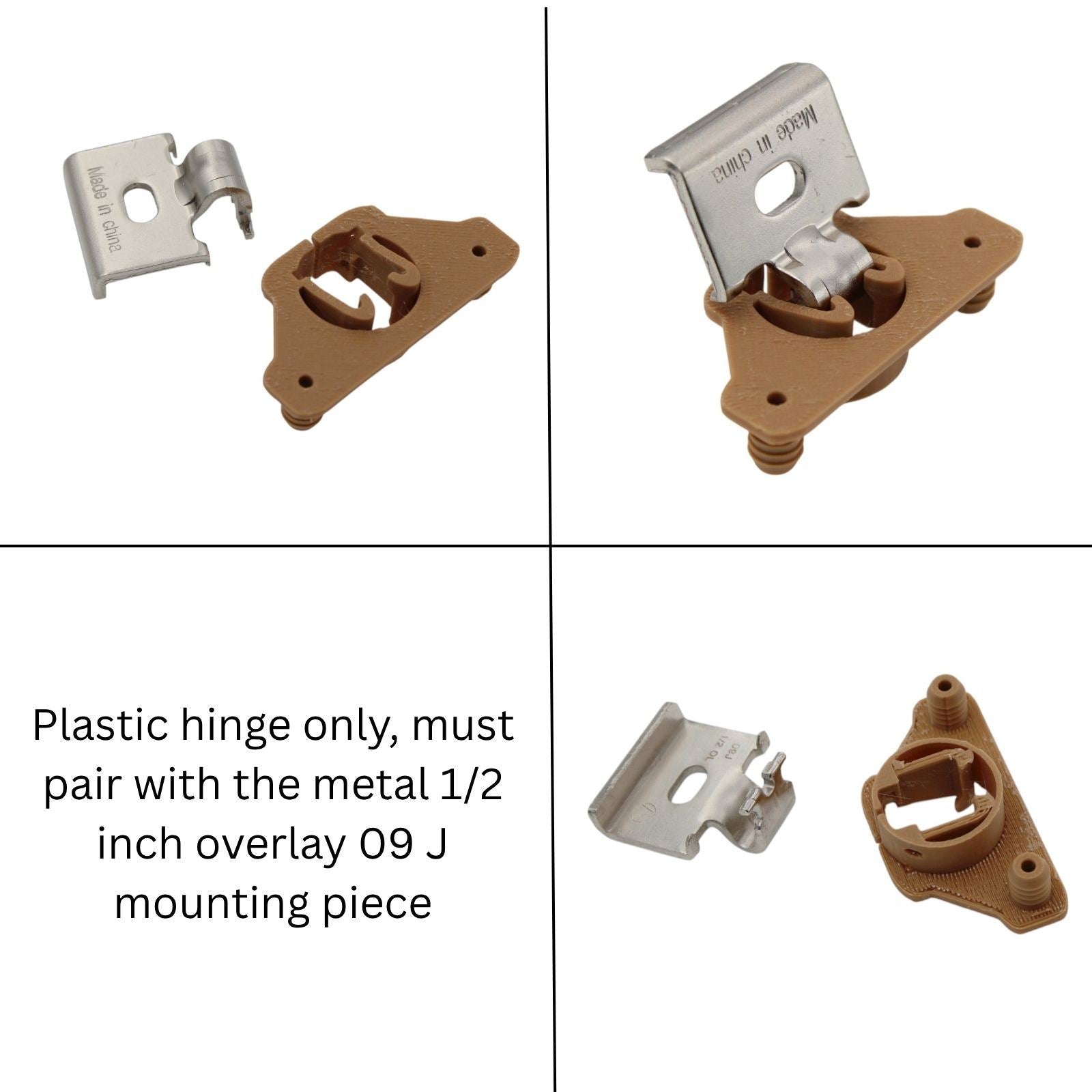 Replacement for the Amerock 26mm Concealed Cup Hinge 105 deg. LD2626-TN