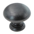 Jeffrey Alexander Geneva 1 1/4" Round Knob Gun Metal Z600