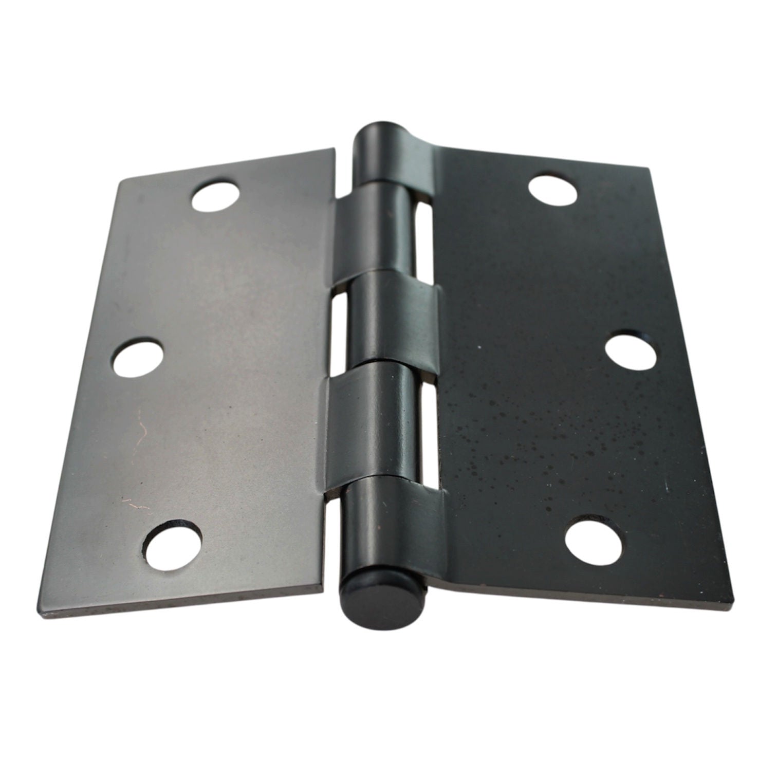 Emtek 3 1/2" Door Hinge Square Corner Plain Bearing Bronze 9101310B Set of 2