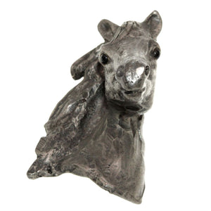 Anne at Home Animals Beauty Horse 2 1/4" Cabinet Knob Pewter Matte 025-1