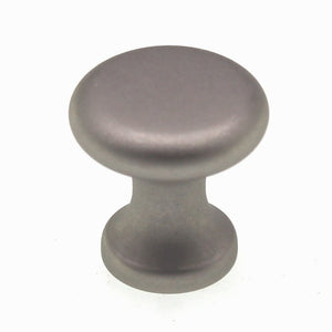Cliffside Silver Satin 9/16" Small Cabinet Knob 100-14-SS