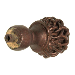 Anne at Home Chamberlain Small 1" Cabinet Knob Black with Copper Wash 1000-733