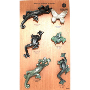 5 Pack Hickory Rain Forest PA1522-VP Vibra Pewter 3"cc Lizard Cabinet Handle Pulls