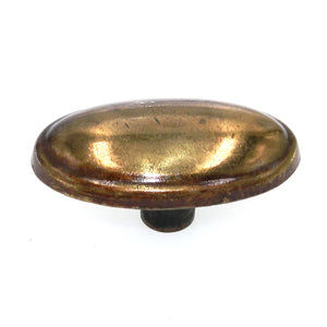 Amerock Allison 1 3/4" Lustre Brass Finger Pull Cabinet Knob Pull 1013LB