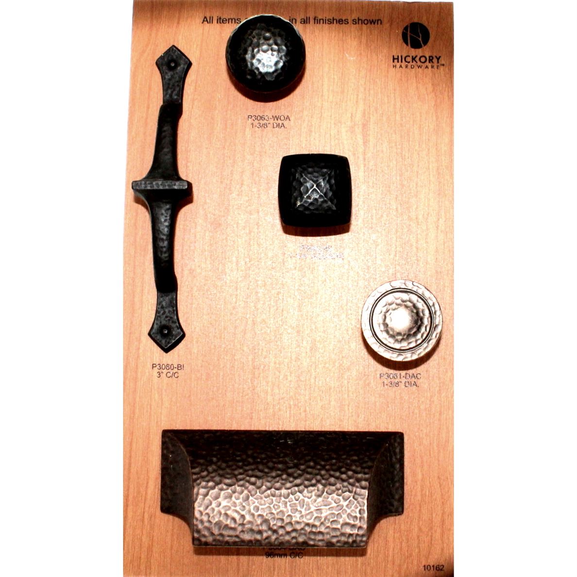 Hickory Hardware Mountain Lodge Windover Antique 1 3/8" Cabinet Knob Pull P3061-WOA