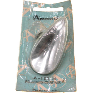 Vintage Amerock Heirloom Polished Chromium 2" Novelty Cabinet Knob Pull BP103-26