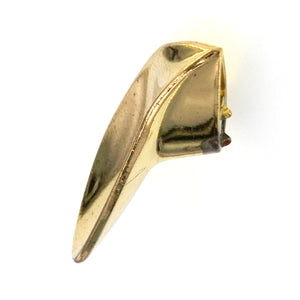Vintage Amerock Heirloom Polished Brass 2" Drop Petal Cabinet Knob Pull BP103-3
